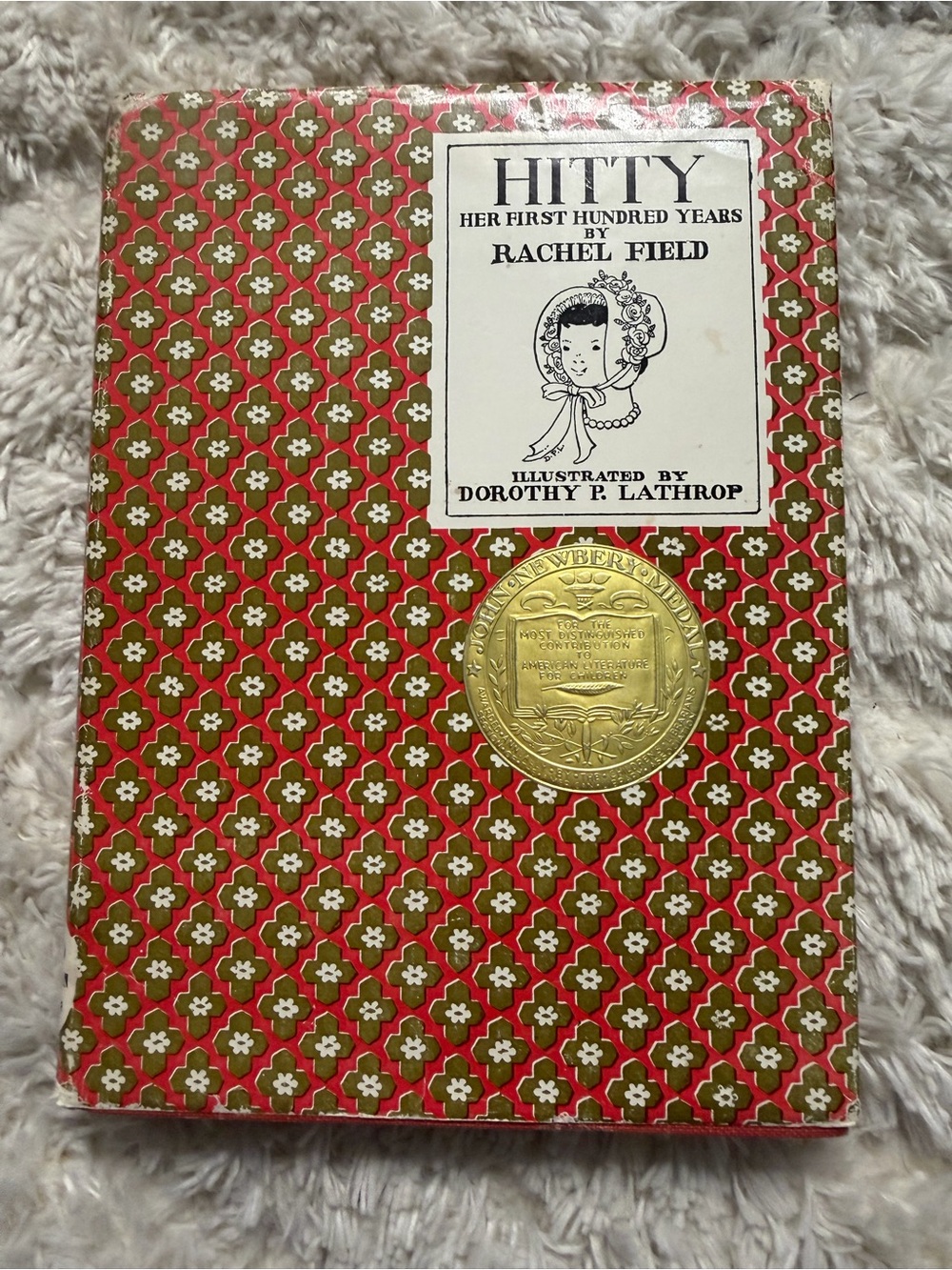Vintage 1966 "Hitty, Her First Hundred Years" Children's Book - with Dust Jacket